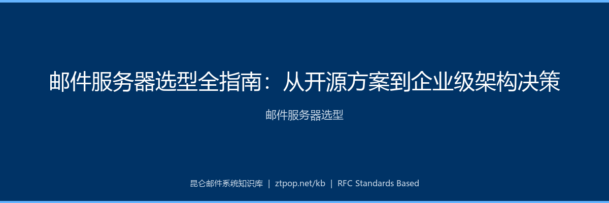邮件服务器选型全指南